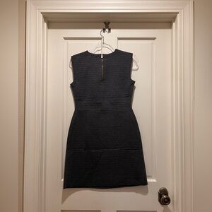 Tory Burch | Crew Neck Mini Dress grey | Size Small